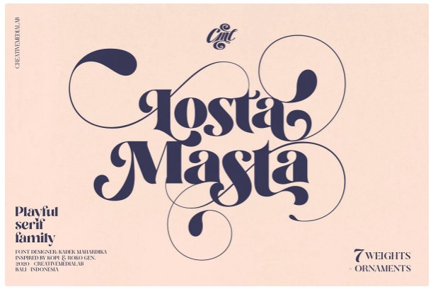 [Creativemarket] Losta Masta - Playful Serif Famil_0.jpg